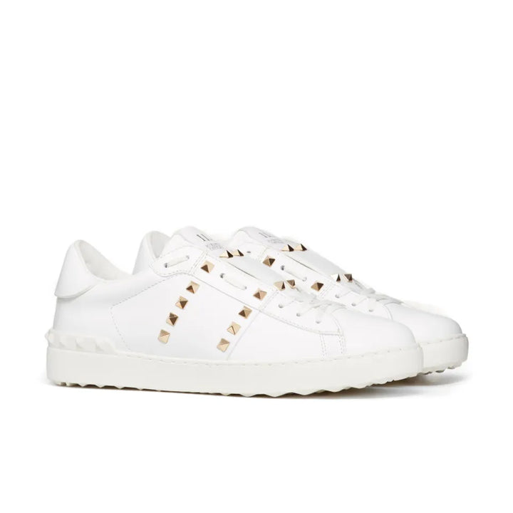 Valentino Garavani Rockstud Untitled Leather Sneakers