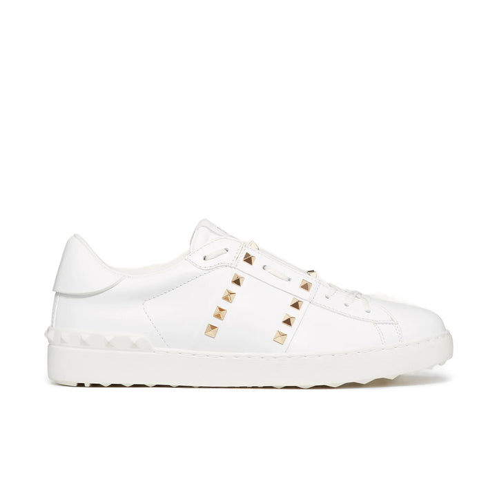Valentino Garavani Rockstud Untitled Leather Sneakers