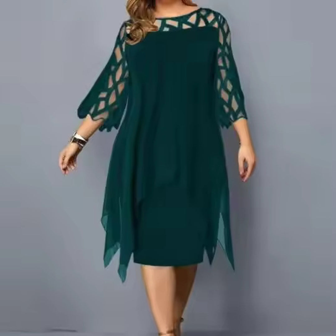 Serelina Chic Midi Dress