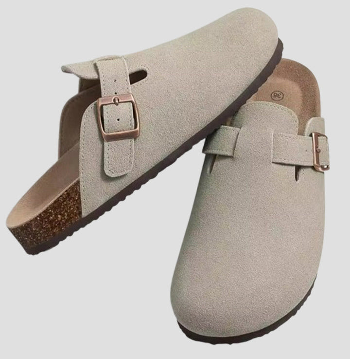 Premium Suede Comfort Mules