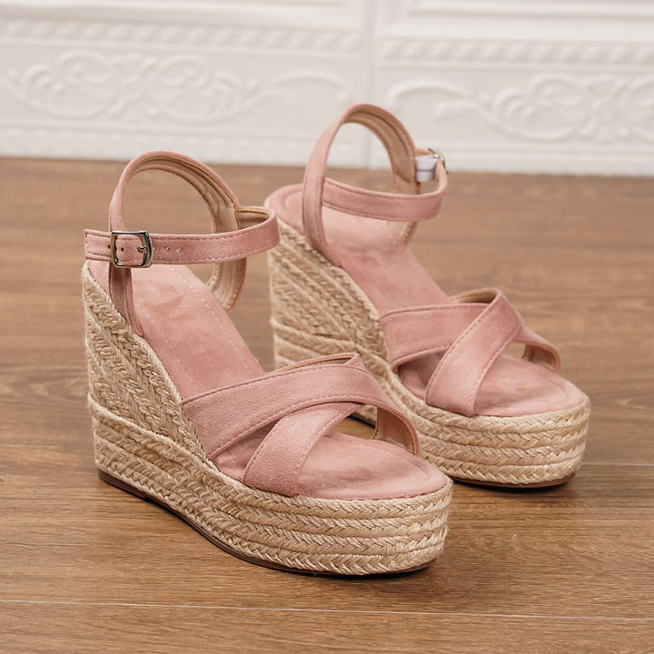 Solana Boho Wedge Sandals