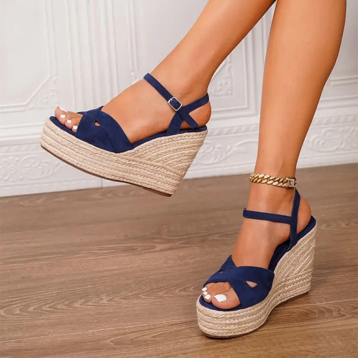Solana Boho Wedge Sandals