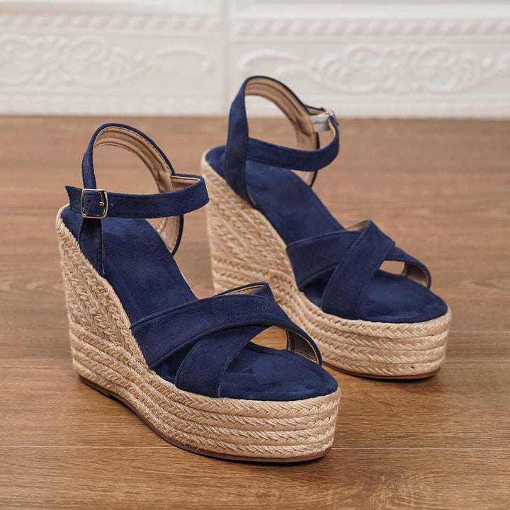 Solana Boho Wedge Sandals
