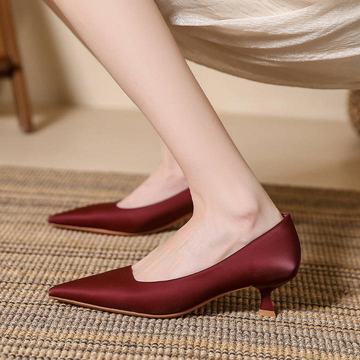 Neyra Satin Heels