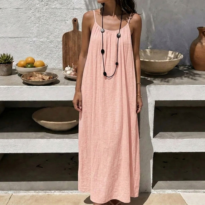 Mia Spaghetti Strap Maxi Dress