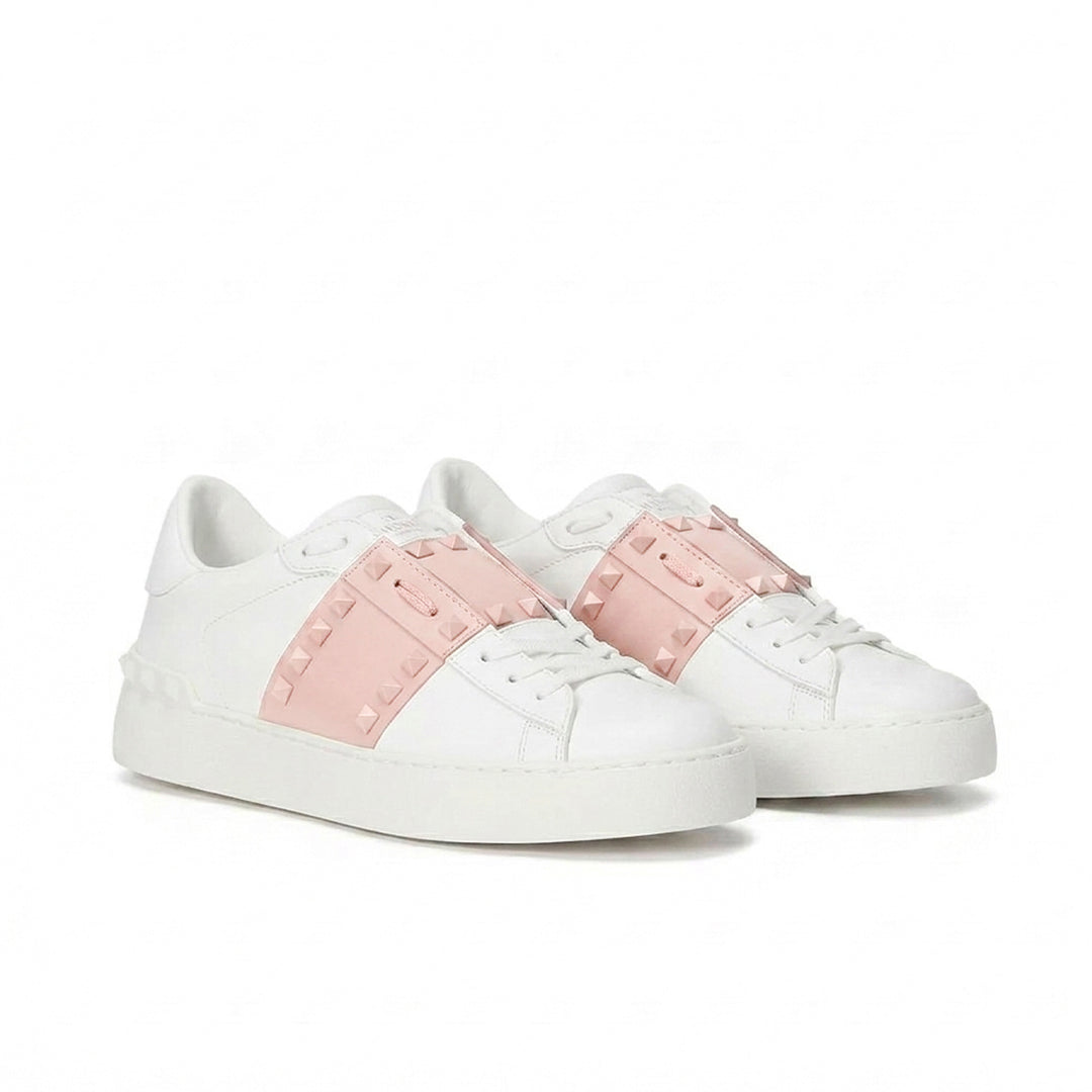 Valentino Garavani Rockstud Untitled Leather Sneakers