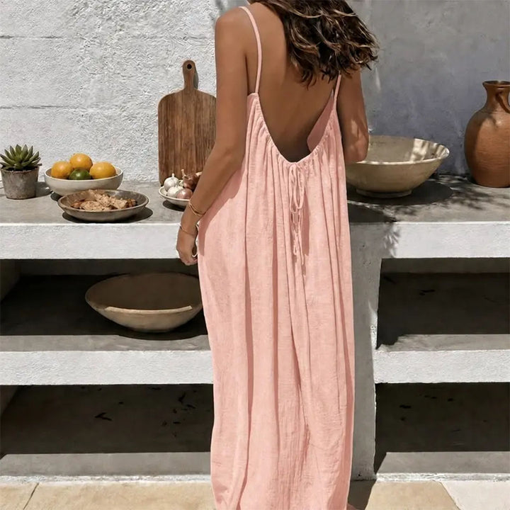 Mia Spaghetti Strap Maxi Dress