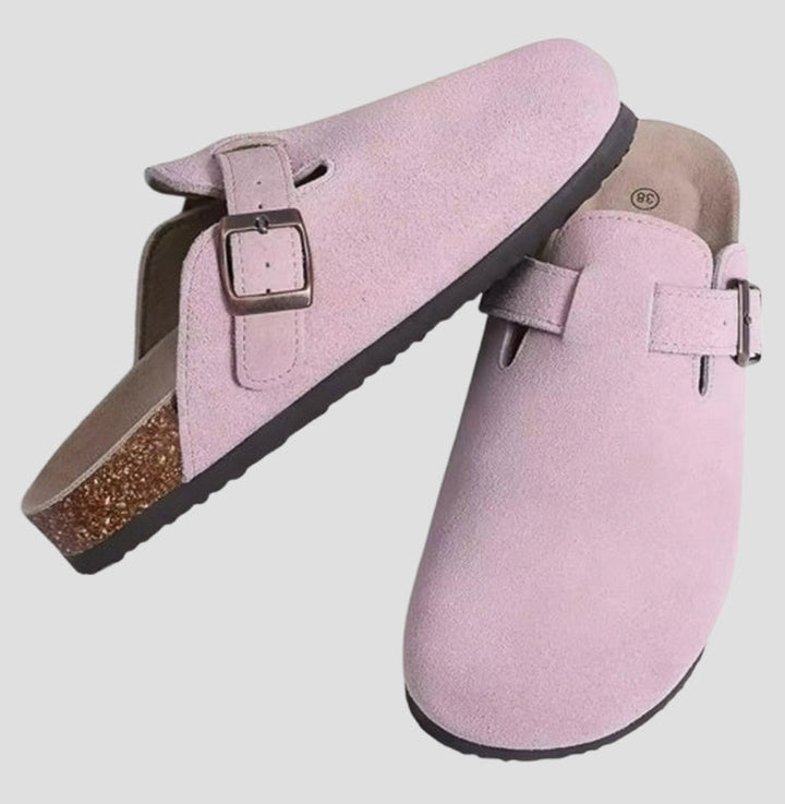 Premium Suede Comfort Mules