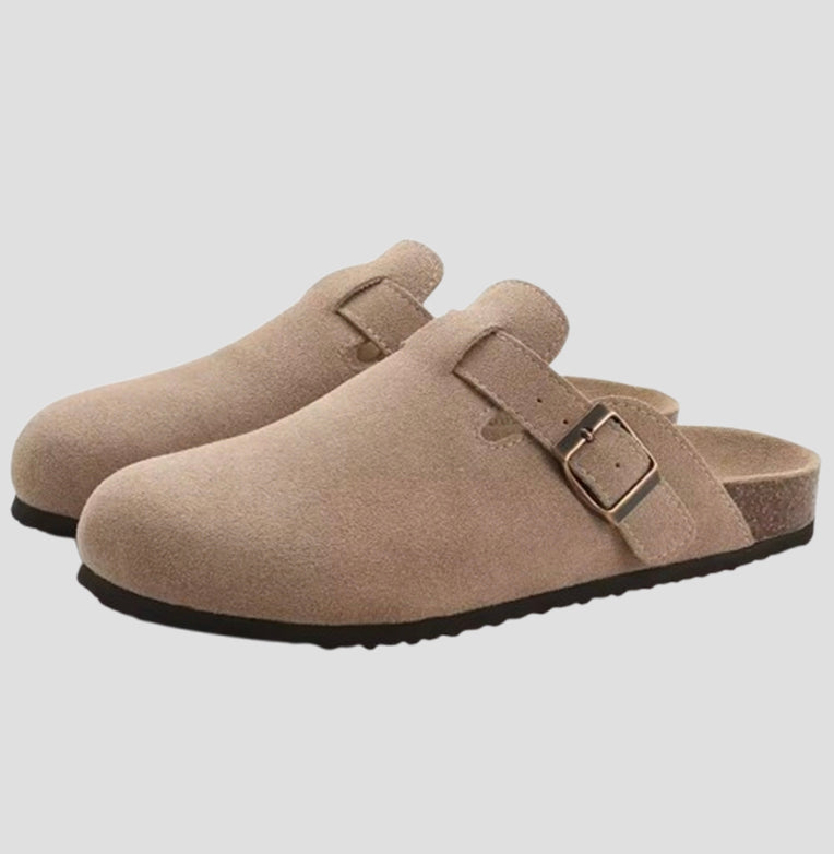 Premium Suede Comfort Mules