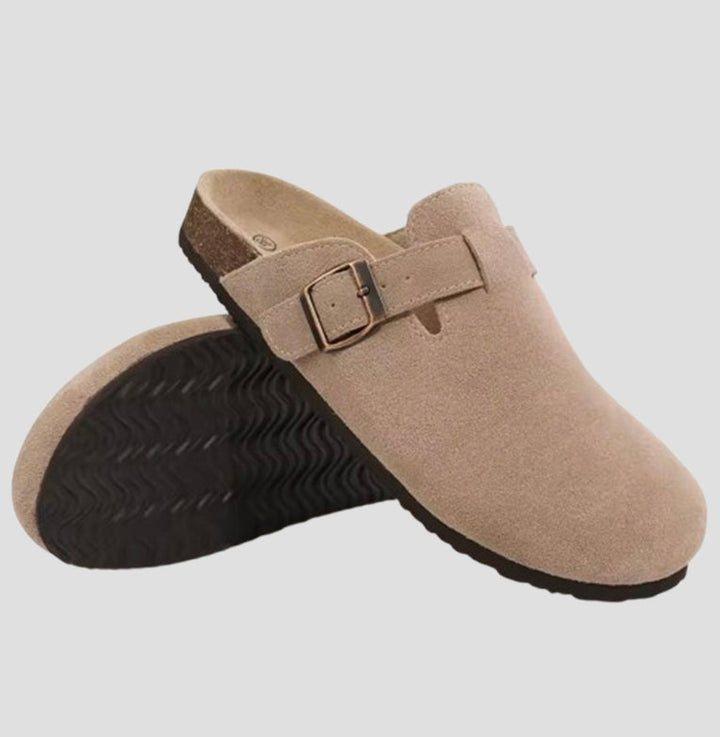 Premium Suede Comfort Mules