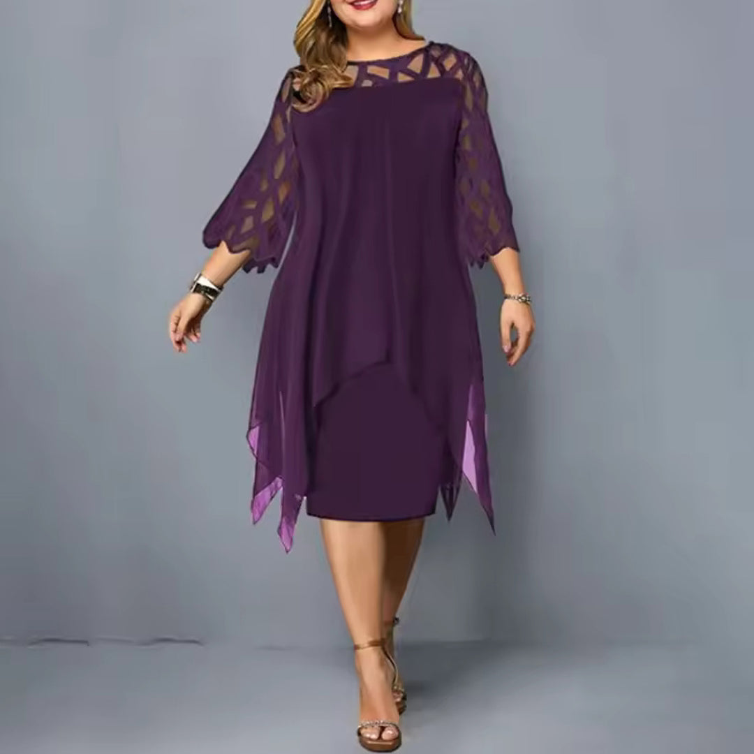 Serelina Chic Midi Dress