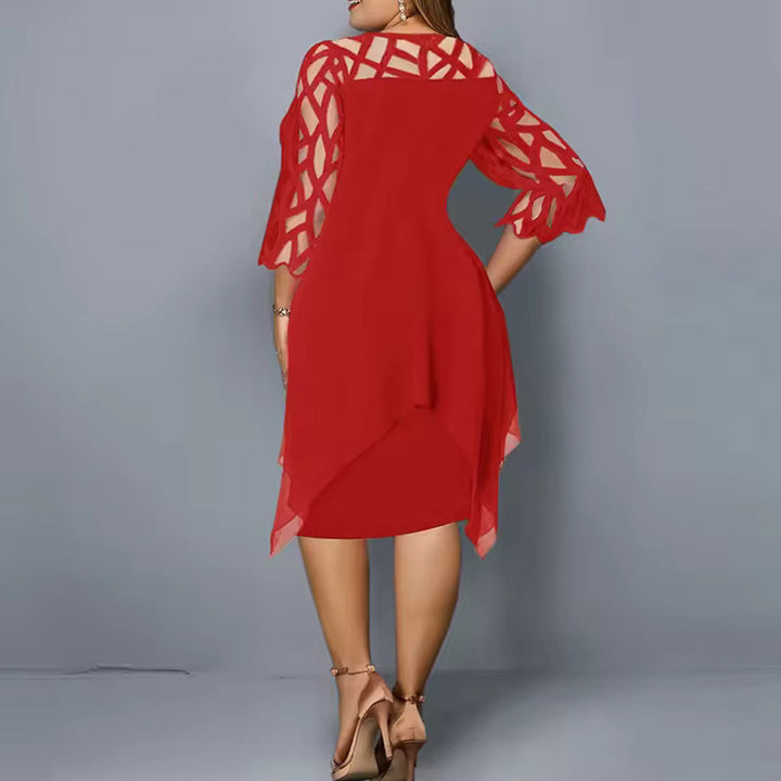 Serelina Chic Midi Dress