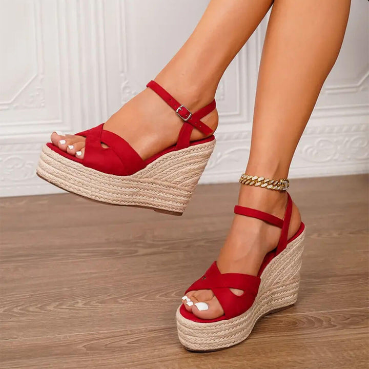 Solana Boho Wedge Sandals