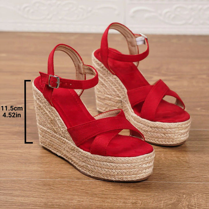 Solana Boho Wedge Sandals