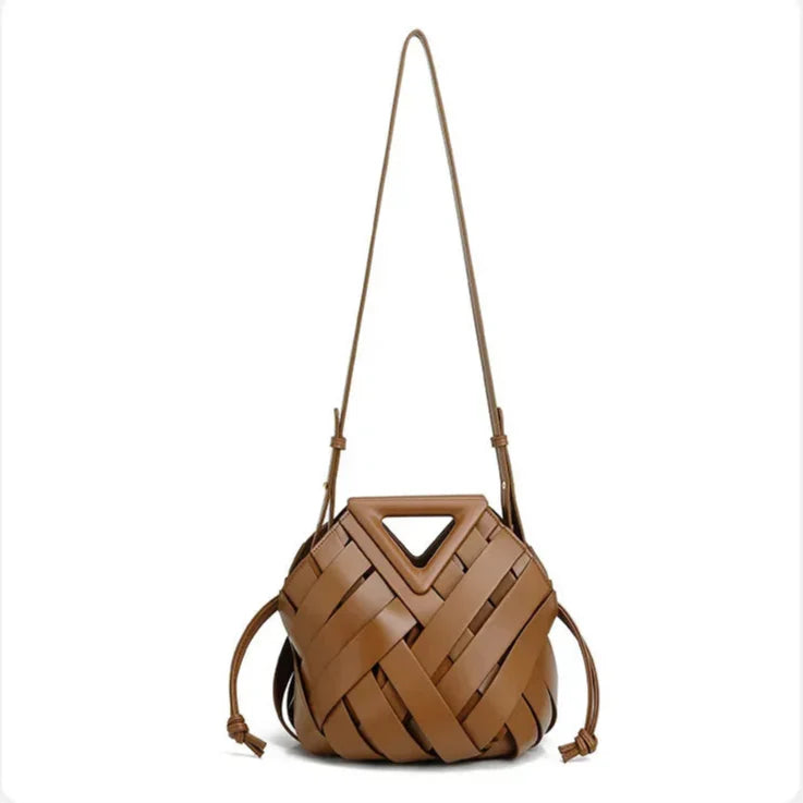 Verona Handwoven Mini Bucket Bag