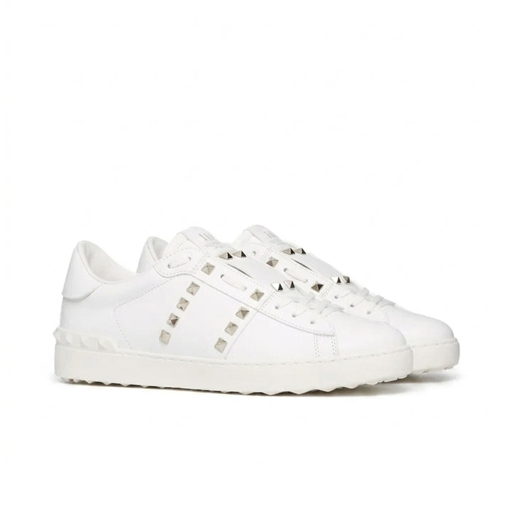 Valentino Garavani Rockstud Untitled Leather Sneakers