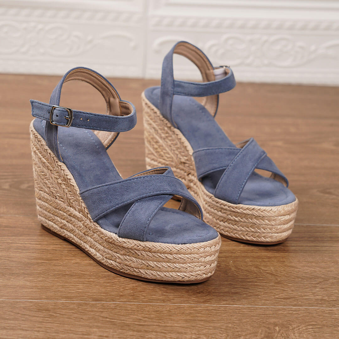 Solana Boho Wedge Sandals