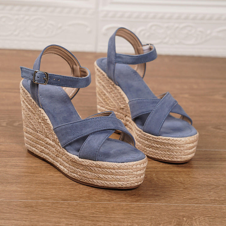 Solana Boho Wedge Sandals