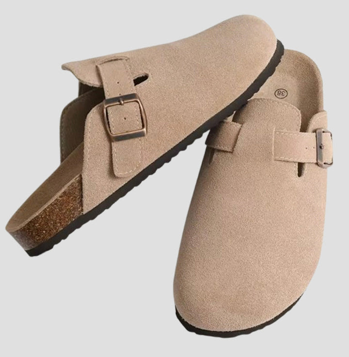 Premium Suede Comfort Mules
