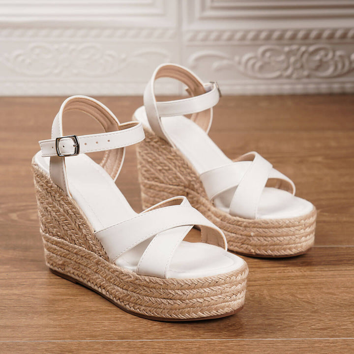 Solana Boho Wedge Sandals