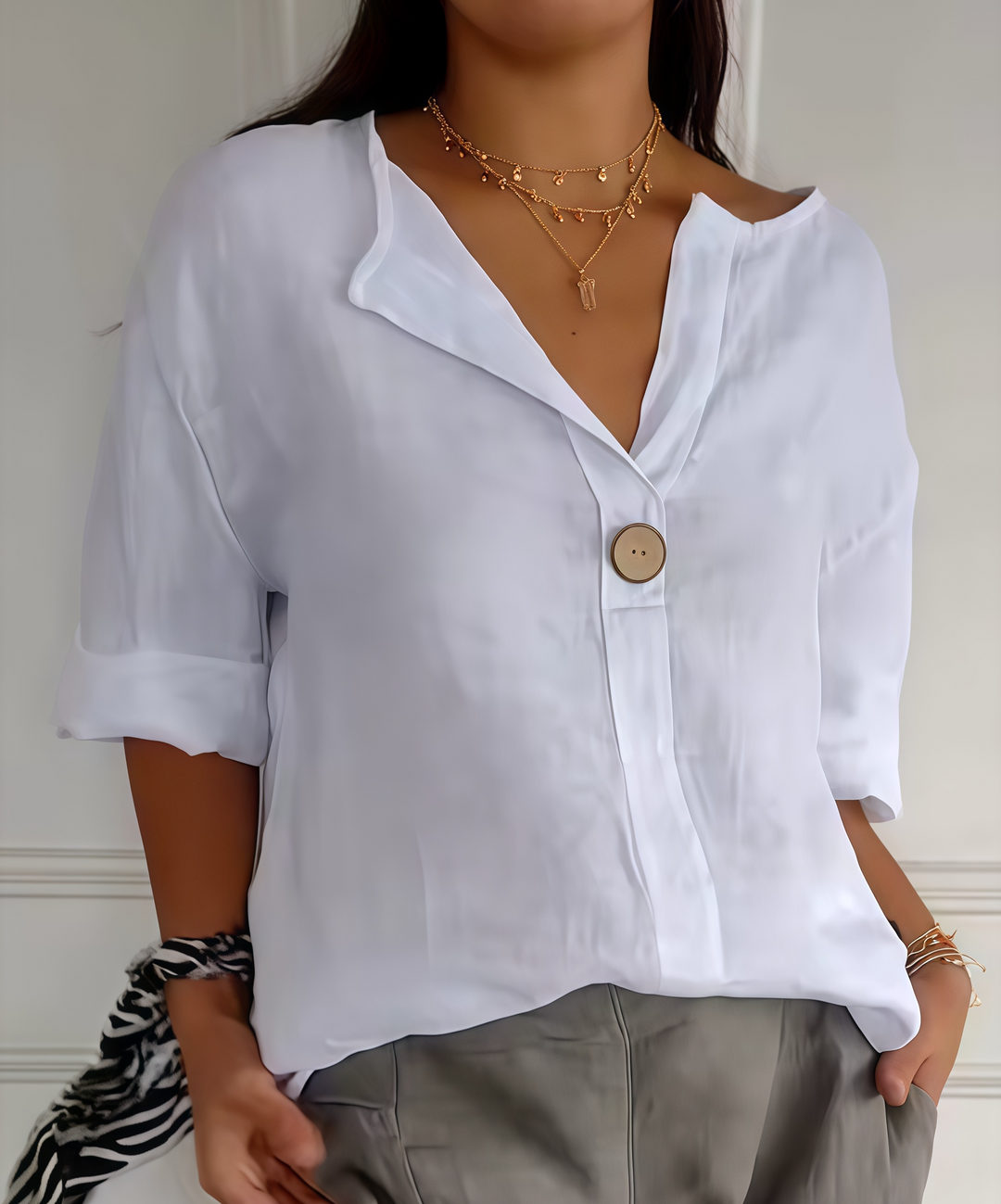 Eviana Chic Casual Blouse