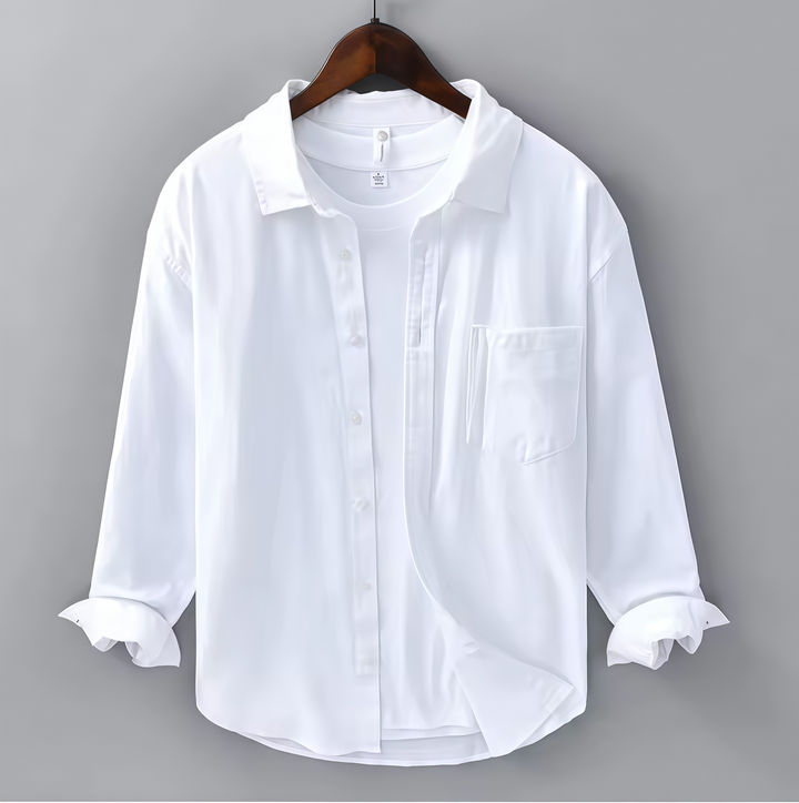 Breezy Linen Button-Up