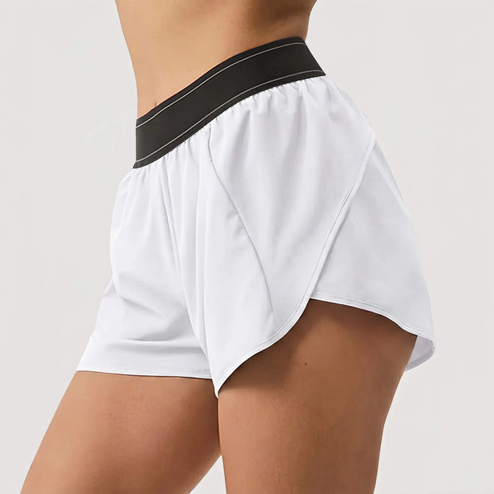 Pia High Waisted Athletic Shorts