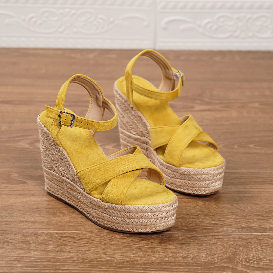 Solana Boho Wedge Sandals