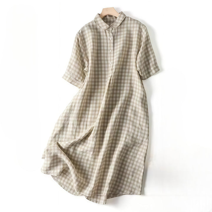 Eviana Margot Linen Dress