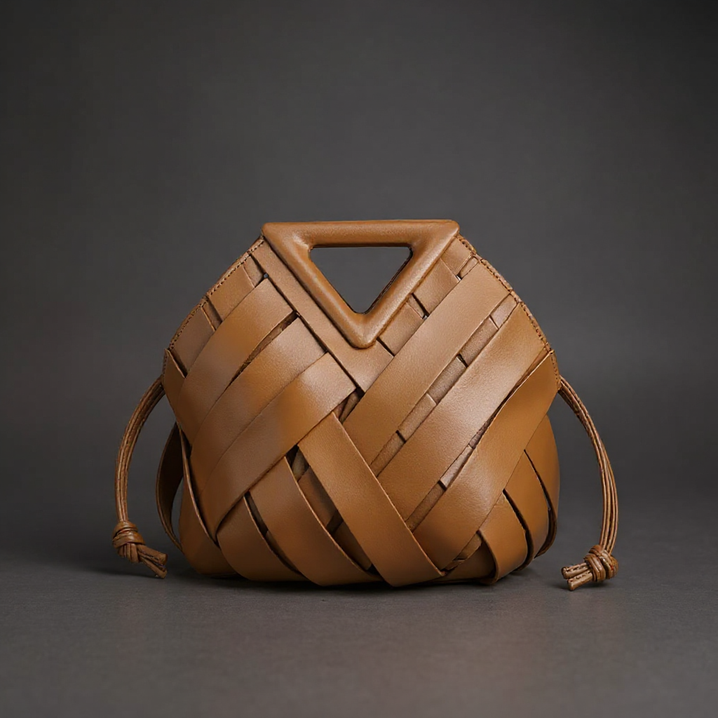 Verona Handwoven Mini Bucket Bag