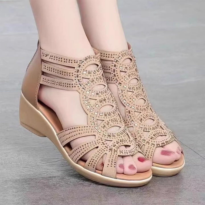 Aurelia Wedge Sandals